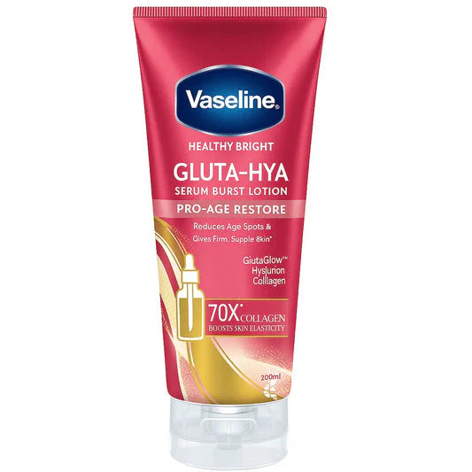 Vaseline Gluta-Hya Serum Lotion Pro-Age Restore 200m